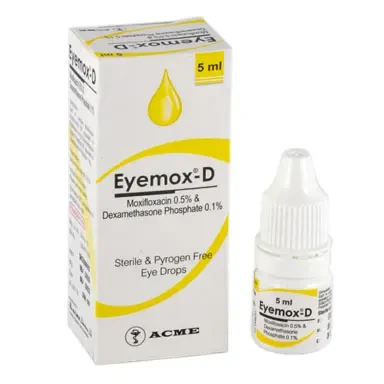 Eye Drop Eyemox-D 0.5%+0.1% (5ml)
